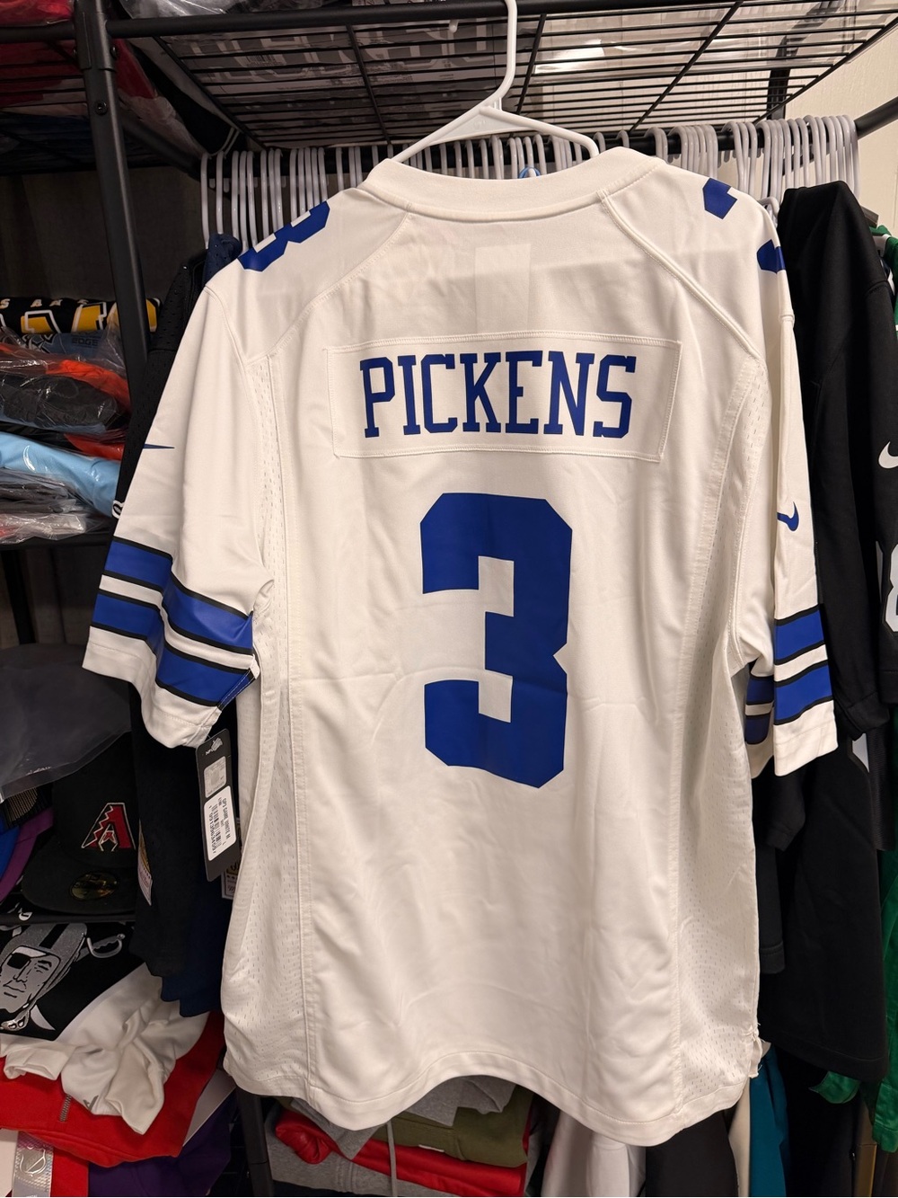 Nike Dallas Cowboys #3 George Pickens White Football Jersey new with tags 3xl